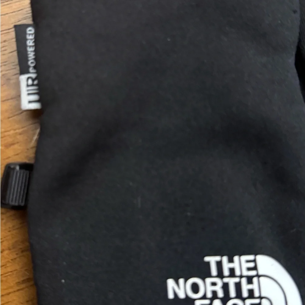 The North Face Youth M Etip Gloves Black Touchscreen Winter Outdoor